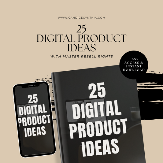 25 DIGITAL PRODUCT Ideas - DFY