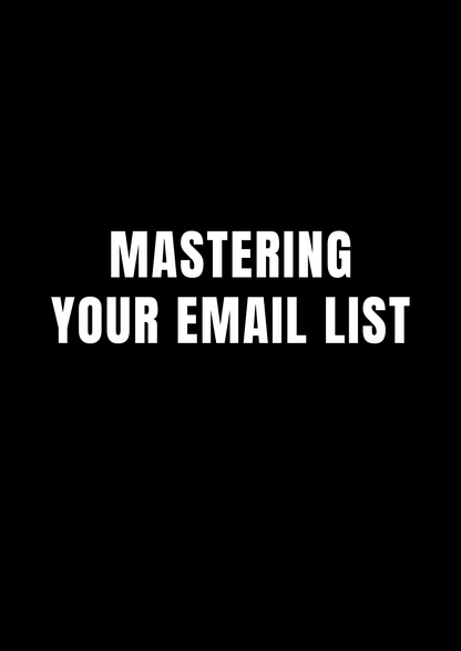 MASTERING EMAIL List - DFY
