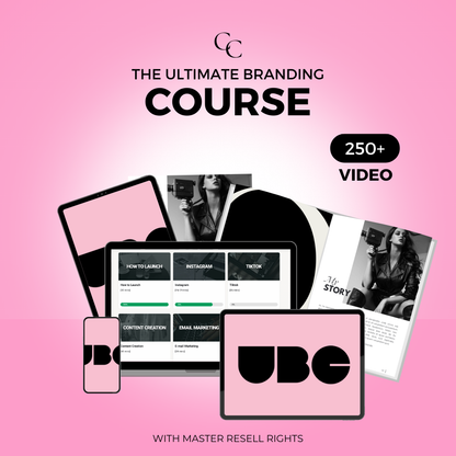 ULTIMATE BRANDING COURSE ◆ COURSE | VIDEOS w/ Resell Rights