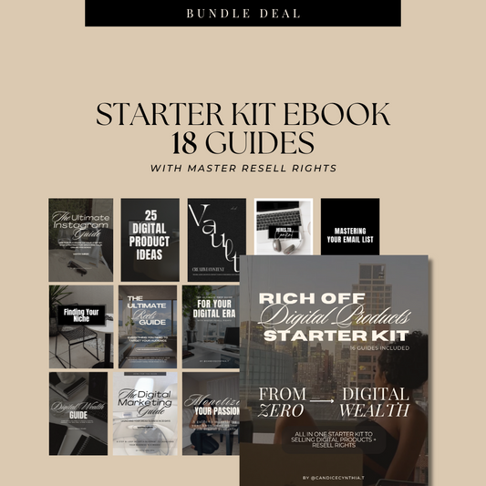 RICH OFF Digital: Starter Kit ◆  DFY Bundle | w/ Resell Rights