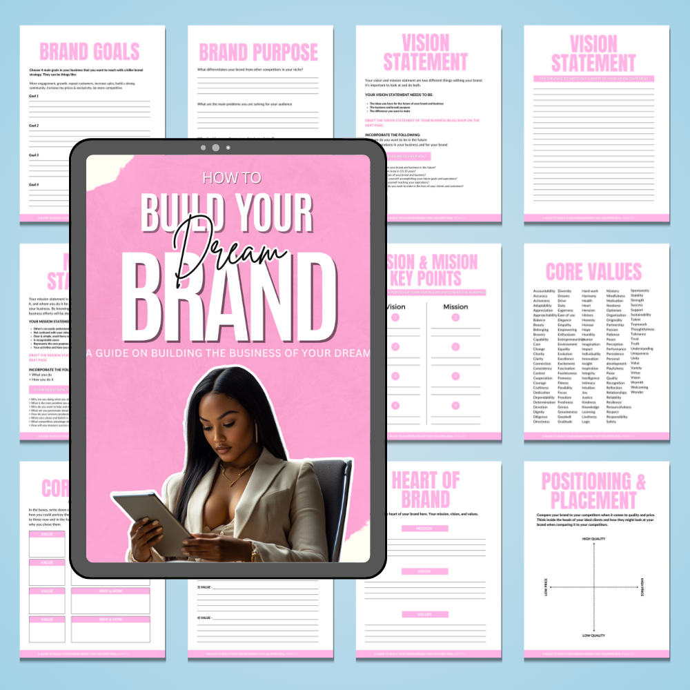 BUILD YOUR DREAM Brand - eBook