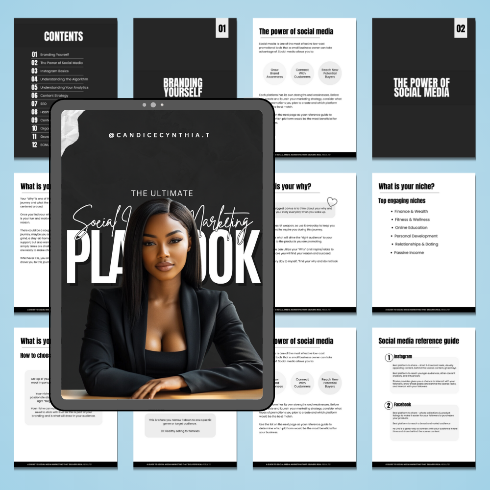 SOCIAL MEDIA MARKETING Playbook - eBook